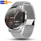 Смарт-часы мужские, с поддержкой Bluetooth, звонки, IP68, ЭКГ, PPG, кровяное давление, L-13, спортивные, ремешок, фитнес-трекер для измерения сердечного ритма