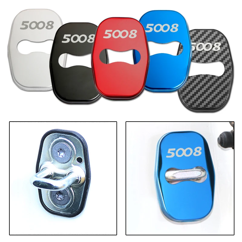 4 шт. автомобильные аксессуары Автомобильный Дверной замок металлический