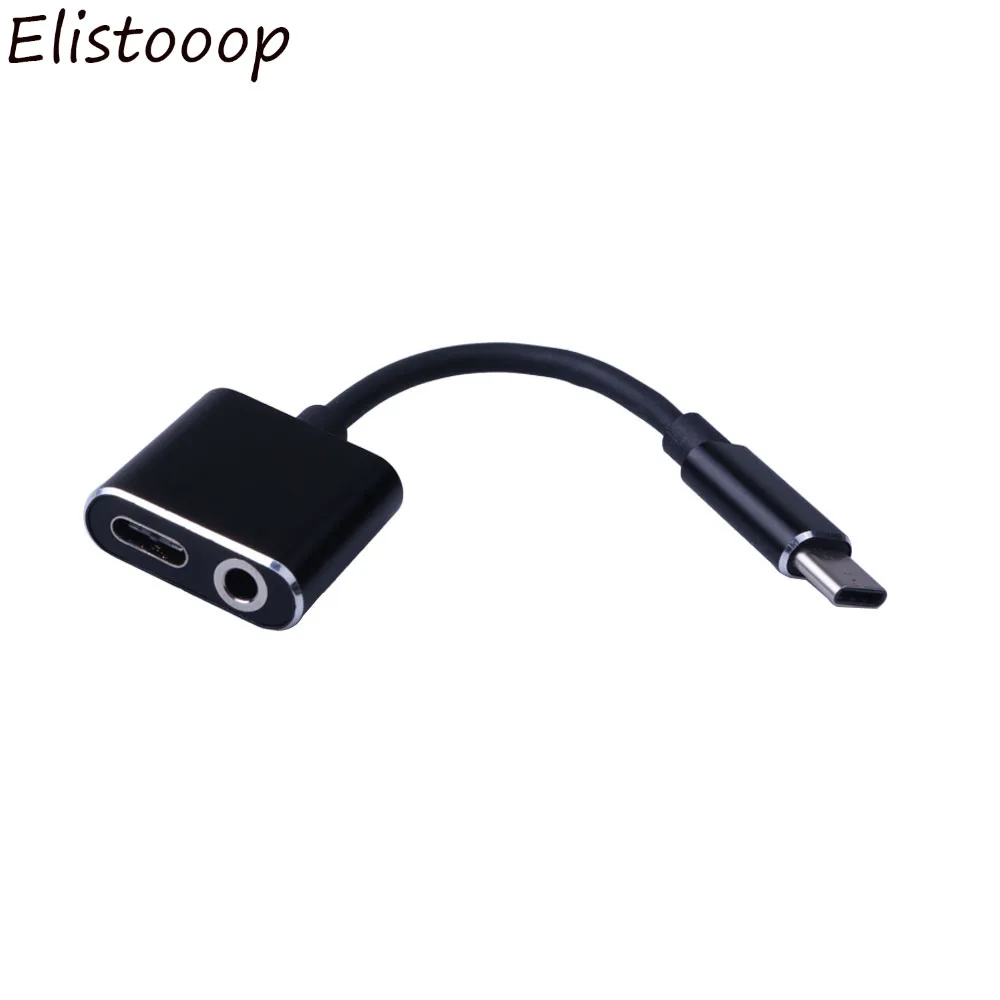 USB C к 3 5 мм разъему типа кабель адаптер для Huawei P30 Pro Xiaomi Mi 6 8 9 se Note Type AUX Наушники