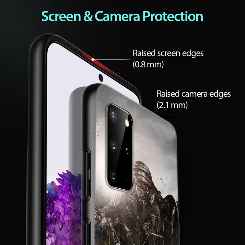 

Cool Game Metro 2033 for Samsung Galaxy A12 S20 FE Plus Ultra Note 10 Lite A91 A71 A51 A42 A21S 5G Phone Case