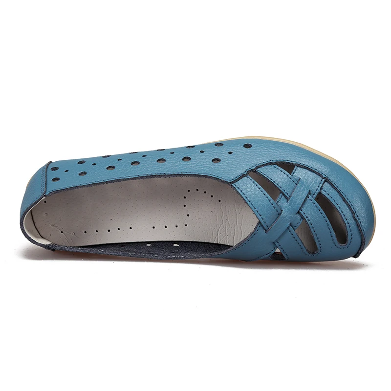 Женские мокасины на плоской подошве из натуральной кожи каждый день 2019 | Обувь