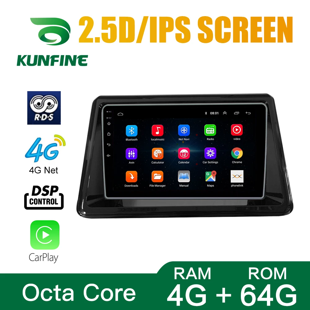 Автомобильный стерео для Toyota NOAH 2014 2019 Octa Core Android 10 0 автомобильный DVD GPS навигации