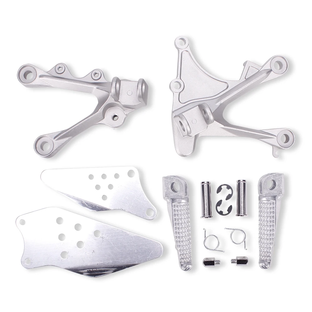 CVK Передняя ножная Опора педаль кронштейн в сборе комплект для Kawasaki ZX-6R 636 2005 2006 2007