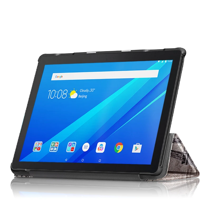 Чехол для lenovo Tab P10 Smart Cover кожаный TB-X705F TB-X705L TB X705 чехол для планшета тонкий магнитный складной чехол-подставка 10,1"