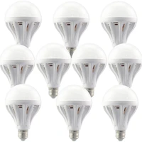 10 pack led bulb lamp3w 5w 7w 9w 12w 220v home lighting lamp bulb led home decor led light bulb e27