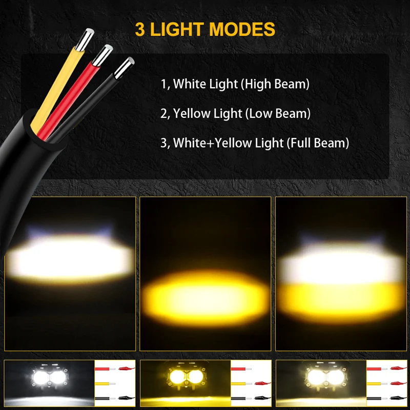 Additional lights. Work lights 4000lm.