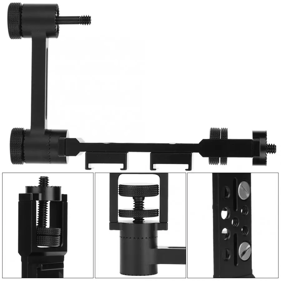 Комплект удлиненных кронштейнов из алюминиевого сплава 2 шт. универсальный