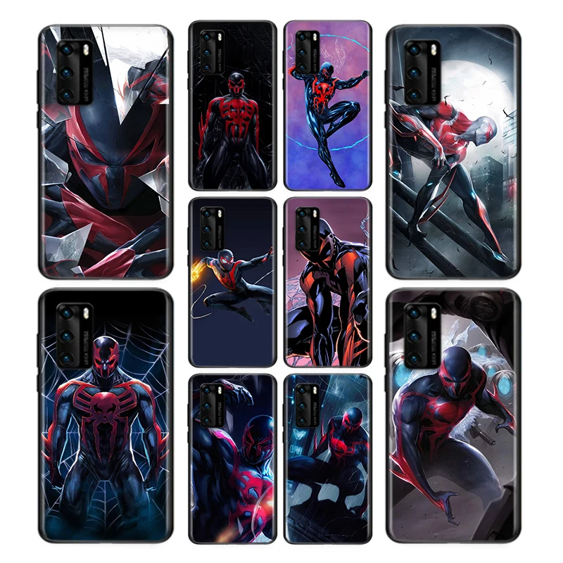 

Marvel parallel spider man Black Soft For Huawei P Smart 2021 2020 Z S Plus Mate 40 RS 30 20 10 Pro Lite 2019 2018 Phone Case