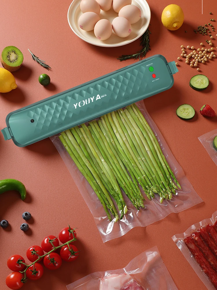 

Vacuum sealing machine Small household food packaging machine Commercial fresh-keeping machine Plastic bag sealing machine