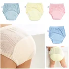 Детские тренировочные брюки, летние моющиеся дышащие подгузники, подгузники, многоразовые подгузники, детские брюки