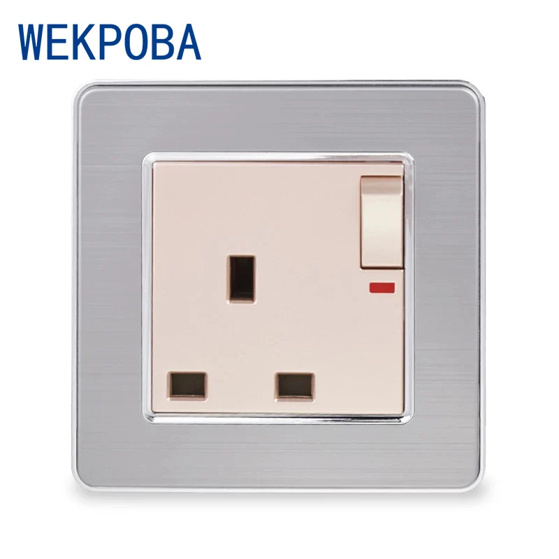 Двойная Европейская розетка WEKPOBA двойной USB-порт для зарядки ТВ-разъем