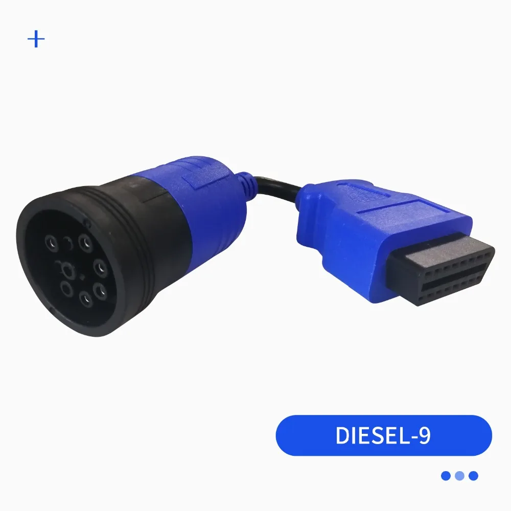 Полный набор кабелей для грузовиков Pro OBD2 OBDII Автомобильный Кабель для грузовиков диагностический инструмент соединительный кабель 10 шт. кабели для грузовиков