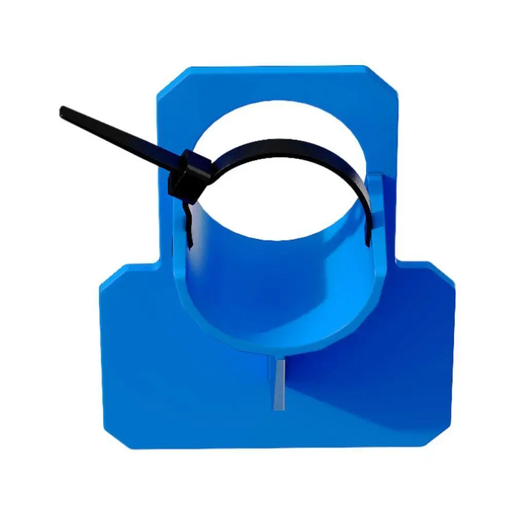 Держатель для трубы бассейна 1 шт. поддержка 2 * кабельных стяжек s держатель труб с