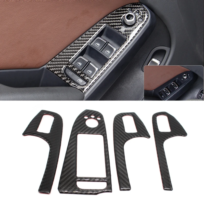 

Door and window armrest panel | Carbon Fiber, for Audi A4 B8 2009 2010 2011 2012 2013 2014 2015 2016