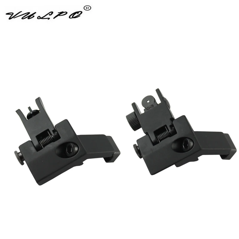 Передний и задний флип прицел для страйкбола 45 градусов|airsoft front|iron sightsbackup iron sights |