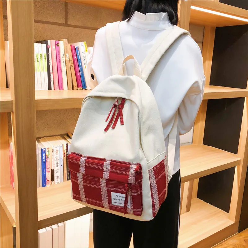 Travel Bag for Teenage Girl Bagpack Rucksack Ladies Sac A Dos Mochila Large Capacity Bags Women Canvas School backpack
Travel Bag for Teenage Girl Bagpack Rucksack Ladies Sac A Dos Mochila Large Capacity Bags Women Canvas School backpack