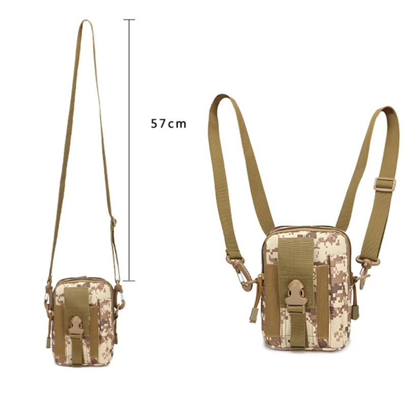 

Outdoor Camping Bags Tactical Molle Backpacks Pouch Belt Military Waist Backpack Soft Sport Running Pouch Travel Shoulder Bags