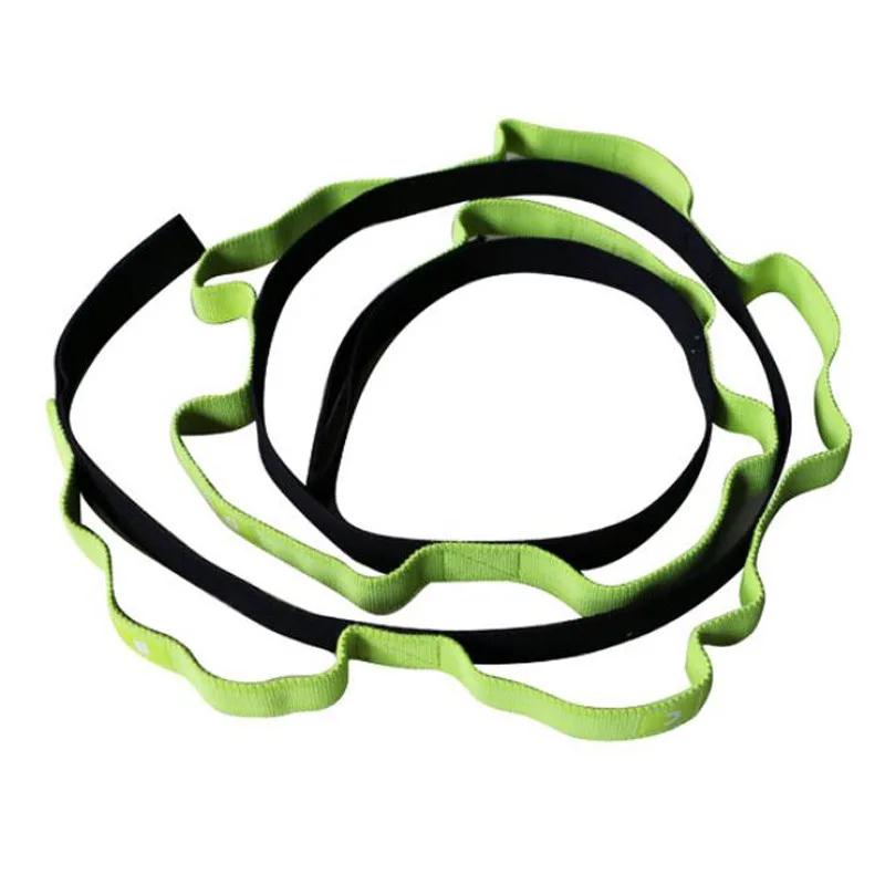 

Belt fitness Equipment Pull Strap Belt Polyester Latex Elastic Dance Stretching Band Loop Exercise Resistance Belt
