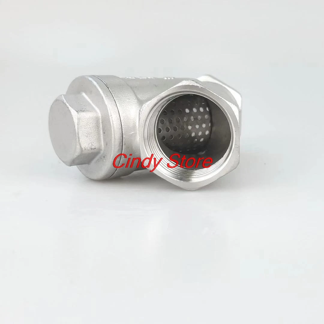 1PC 304 Type Y three way Strainer Filter Stainless Steel female Jointer Pipe Connection connector Fittings | Обустройство дома
