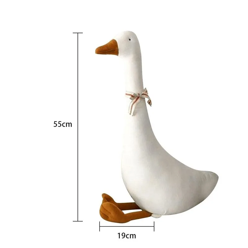 

Baby Cotton Goose Stuffed Toys Cute Baby Animal Plush Dolls Soft Pillow Nordic Home Decoration Accessories 50CM