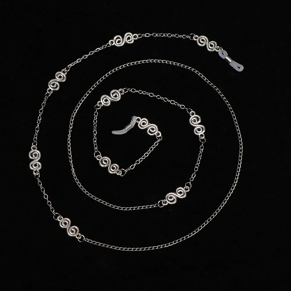 1Pcs Non-Slip Women Men Glasses Chain Star Moon Metal Eyeglass Fashion Vintage Lanyard Necklace Eye Wear Accessories | Аксессуары для