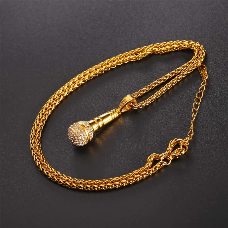 Ожерелье мужское из нержавеющей стали в стиле хип-хоп | Украшения и аксессуары