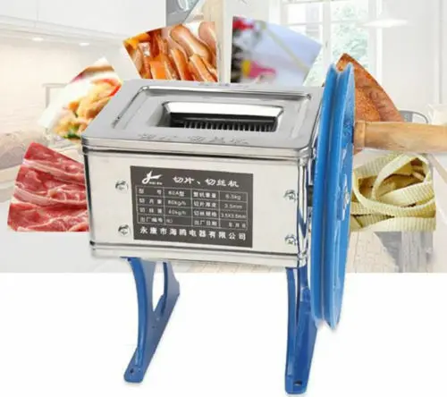 

Manual hand-cranked meat grinder slicer Cutter ATT