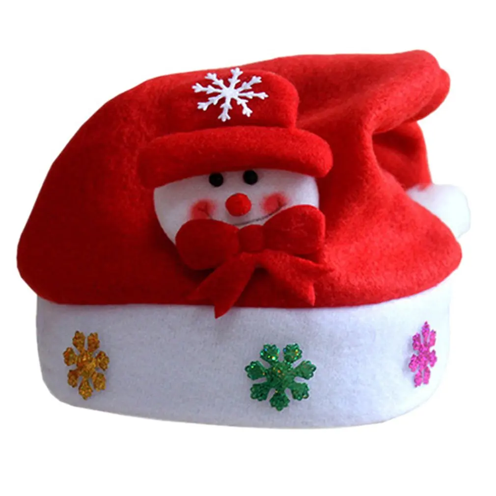 Рождественские шапки праздничные украшения рождественской елки подарочные
