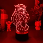 Аниме Fate Stay Night Rin Tohsaka фигурка лампа милый Декор для комнаты Харадзюку украшение для спальни для девушек манга хобби освещение Tohsaka