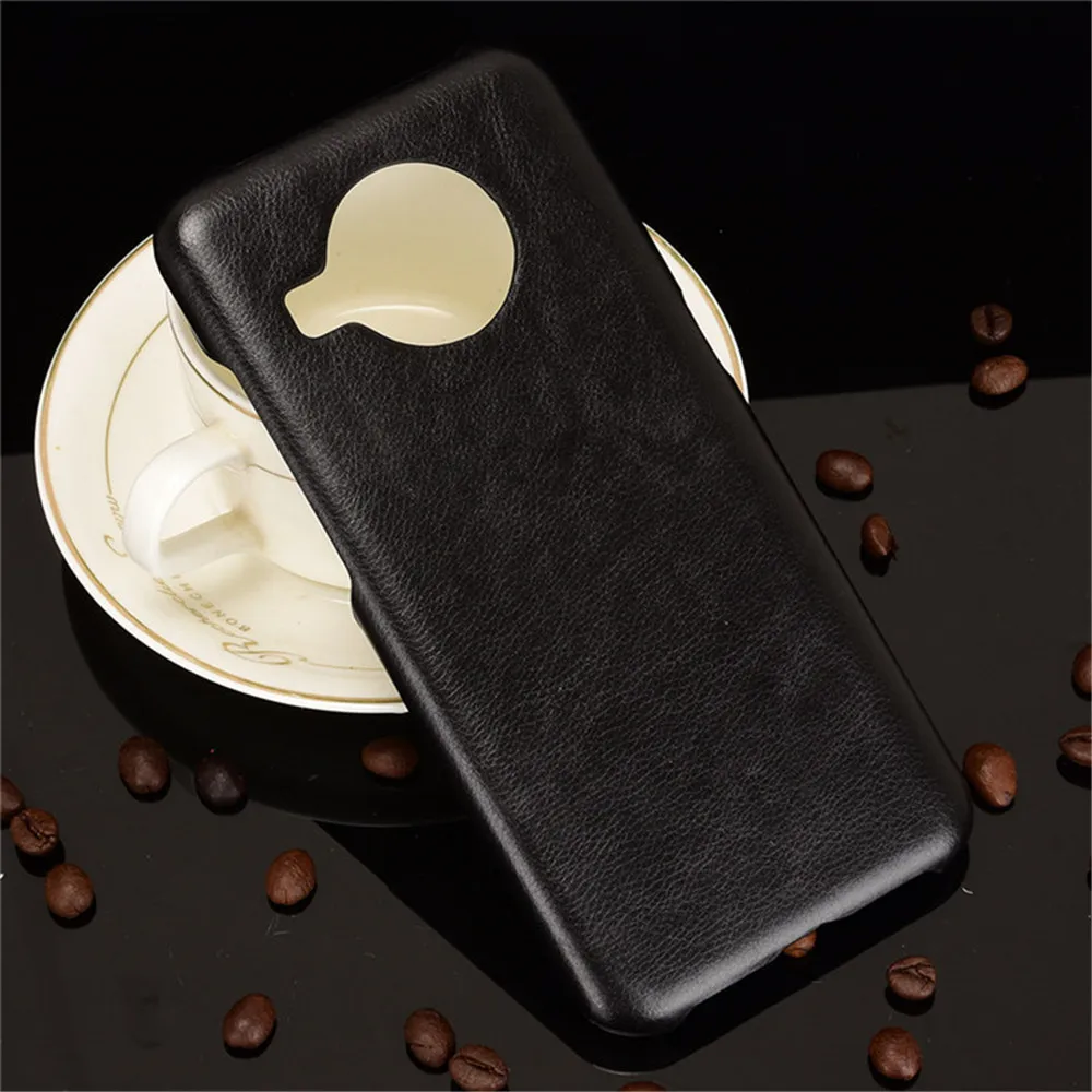 Чехол для Nokia X10 Роскошный чехол из искусственной кожи с личи жесткий