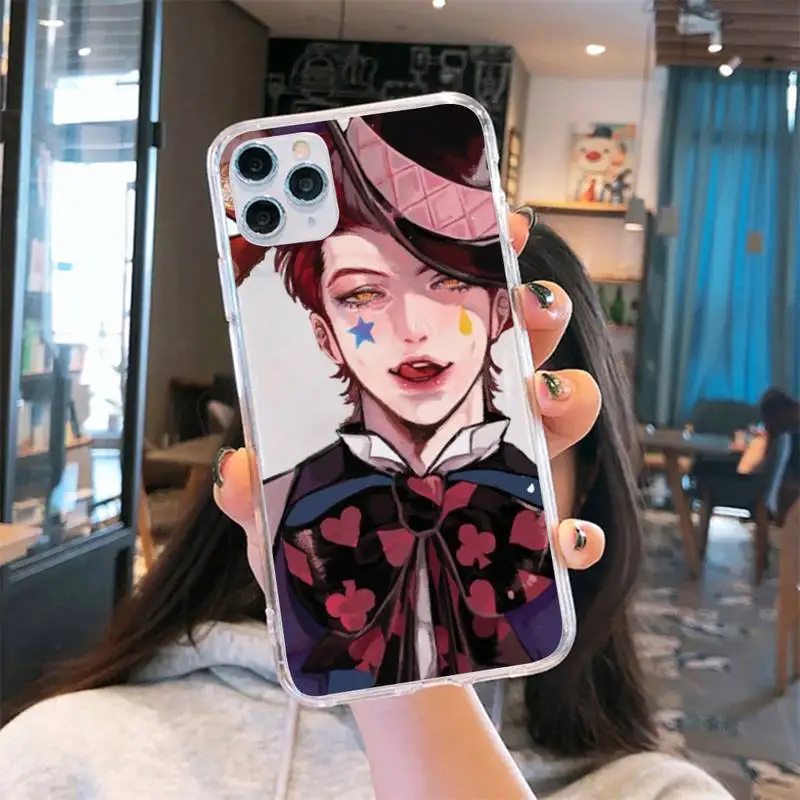 

Hisoka Anime Hunter X hunter Phone Case Transparent for iPhone 6 7 8 11 12 s mini pro X XS XR MAX Plus cover funda shell