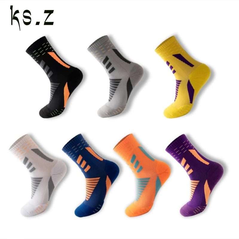 

2021kaisenz men's and women's sports spring and autumn basketball mountaineering camping running socks Cycling Socks