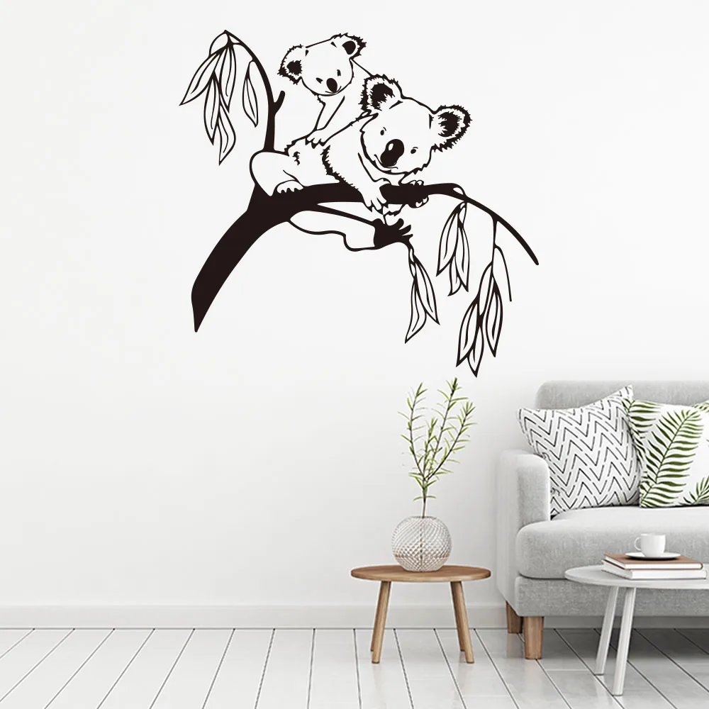 Koala bear generation резные съемные модные креативные настенные наклейки для спальни |
