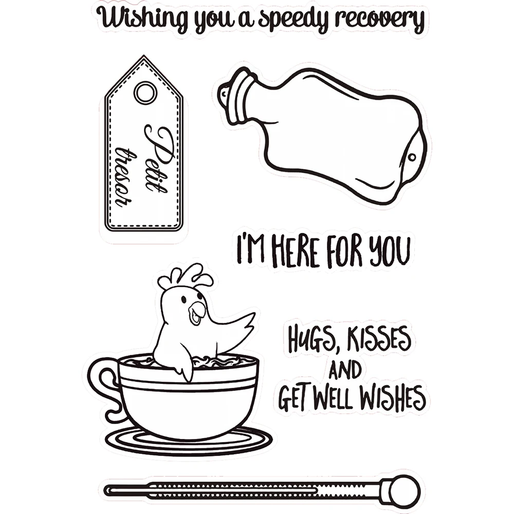 Штамп для чашек сделай сам прозрачный фотоальбом скрапбукинга | Дом и сад