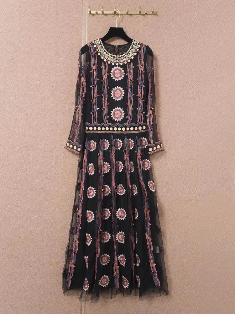 

Новинка 2021, ручная вышивка, цепочка из бисера ручной работы, позиционирование точки в полоску платья, импортная Мягкая сетчатая пряжа