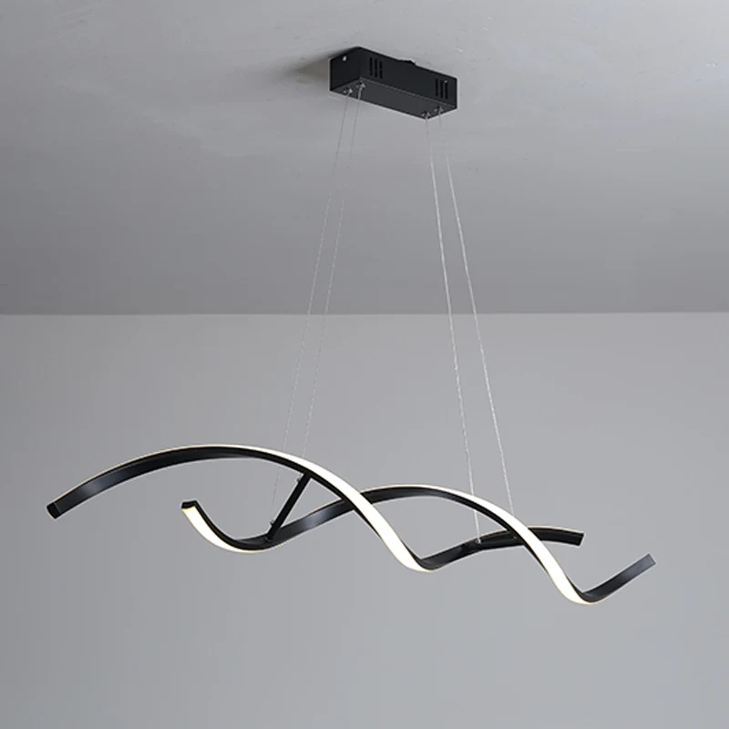 

Black/white Hanging Modern LED Pendant Lights Dining Room Kitchen Living room office Home Deco Pendant Lamp Fixture luminaire