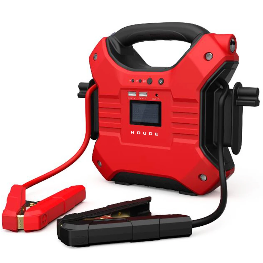 

Portable Car Jump Starter Power Bank 35000mAh High Battery Capacity Auto Starting Device Flashing Lights Accessories Auto