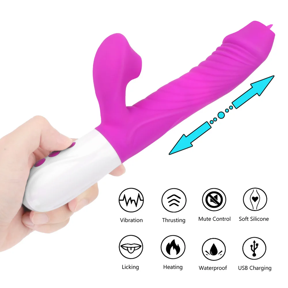 Секс-шоп нагрев G-точки фаллоимитаторы для влагалища сосание клитора стимулятор