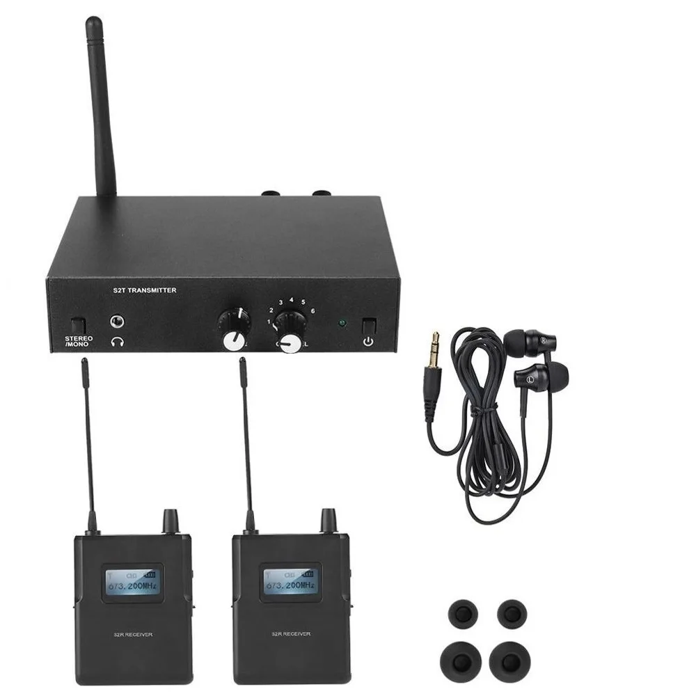 Для ANLEON S2 UHF стерео Беспроводная система монитора 670 680 МГц профессиональная