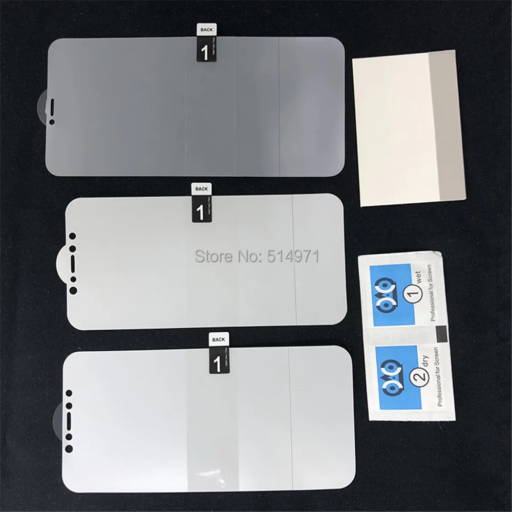 10pcs Soft Full Cover Screen Protector For Samsung Galaxy S20 Note20 Ultra S10 S9 S8 Front Back Membrane Flexible Hydrogel Film | Мобильные
