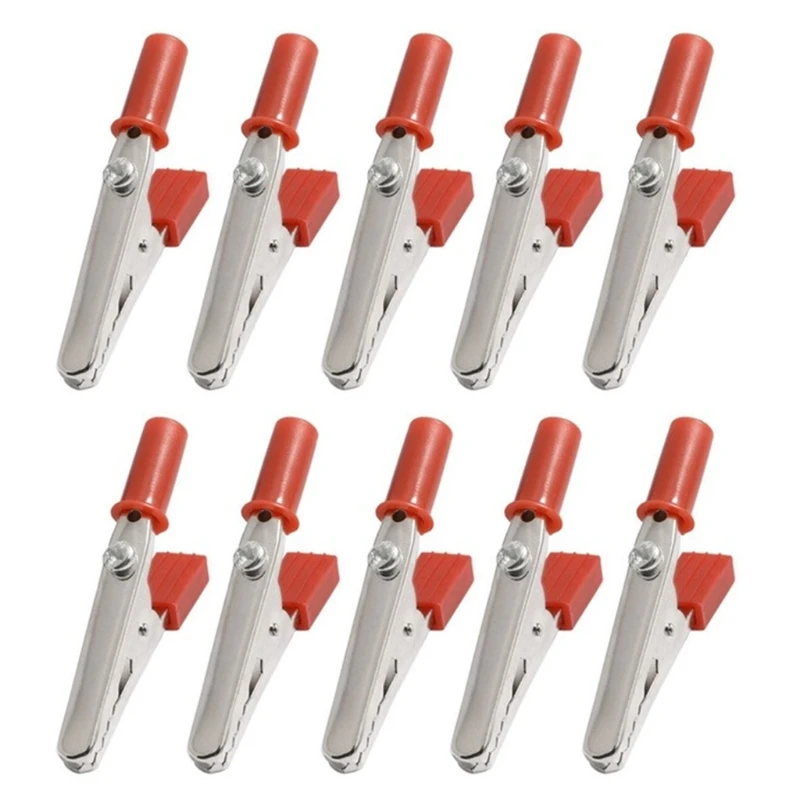 55 мм маленькие металлические электрические зажимы типа Аллигатор пластиковая