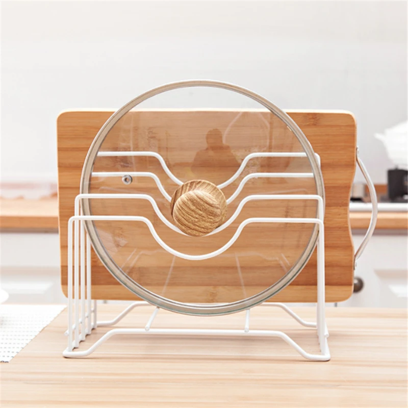 Органайзер для кухни разделочная доска крышка кастрюли многослойная стойка