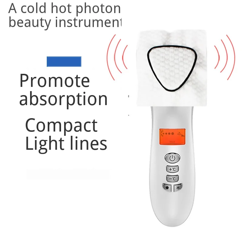 Mini Hifu Ultrasonic Beauty Device IPL Facial Skin Care Multifunction Rejuvenation Tightening Shrink Pores Face Clean | Красота и