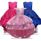 Детские Свадебные платья подружки невесты для девочек, праздничное платье летняя детская одежда платье принцессы для девочек 8, 10, 12 лет