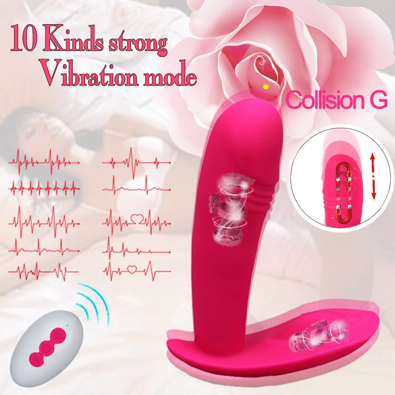 Фаллоимитатор вибратор трусики для женщин Бабочка g точка Стимулятор клитора