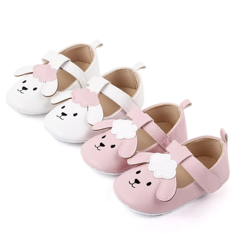 Zapatillas transpirables con estampado de dibujos animados para ni&ntilde;a, zapatos informales antideslizantes para caminar con suela suave, 2021-4