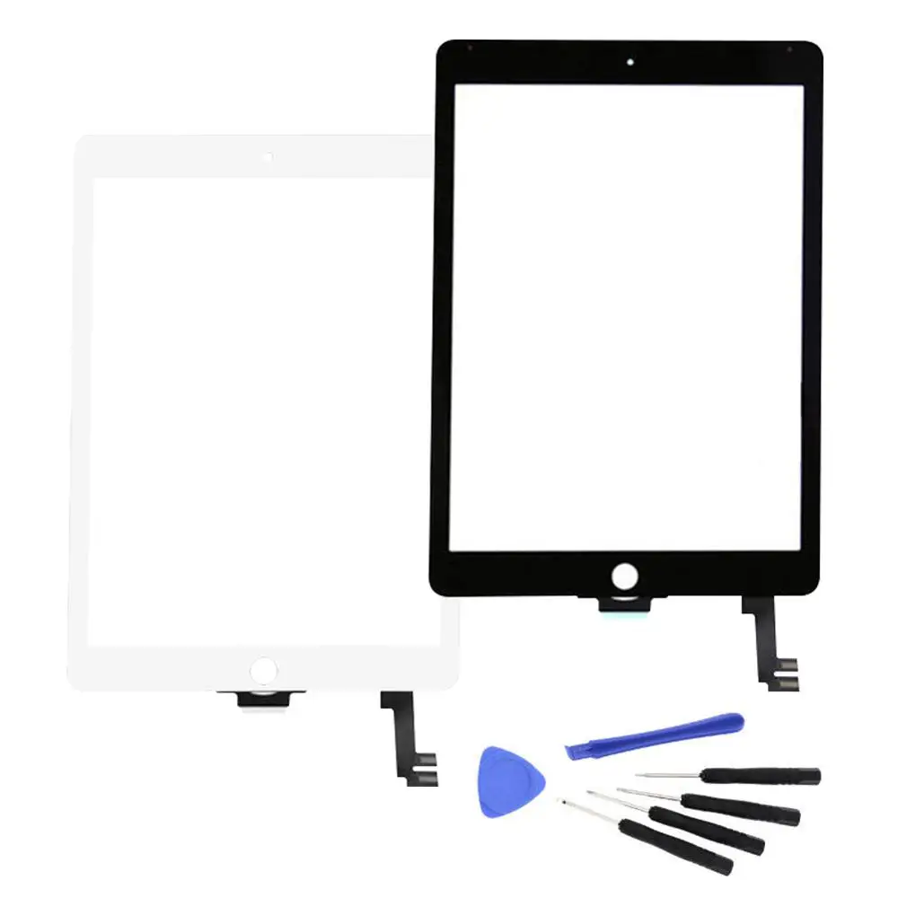 Замена сенсорного экрана дигитайзер Кнопка Домой инструменты для iPad Air 2 A1566 A1567 легко заменить планшет экран iPad air 2 ЖК-экран