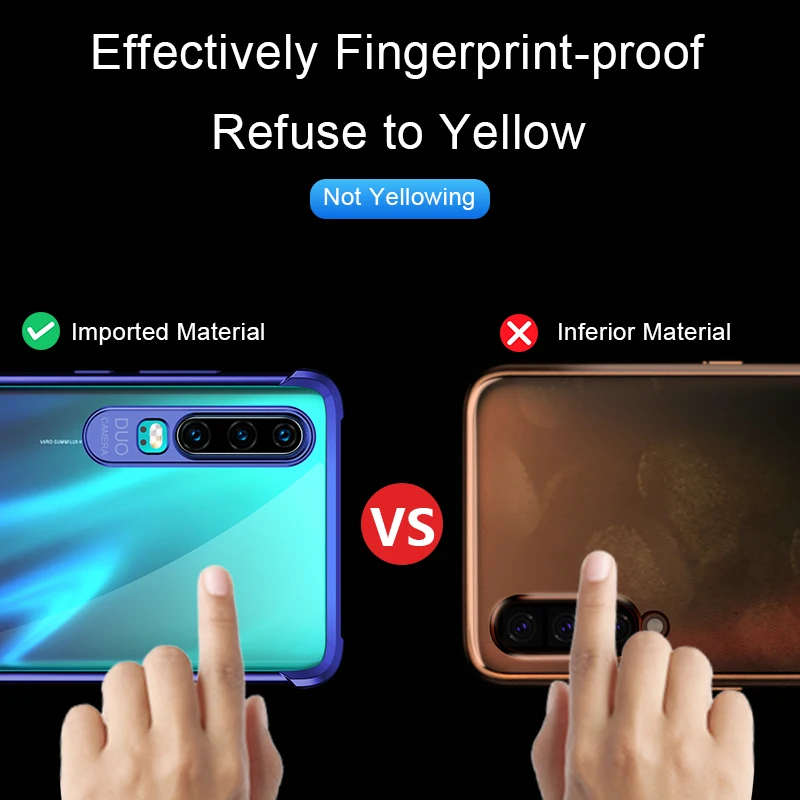 Чехол для huawei P30 lite Pro Мягкий силиконовый чехол p30 прозрачное покрытие