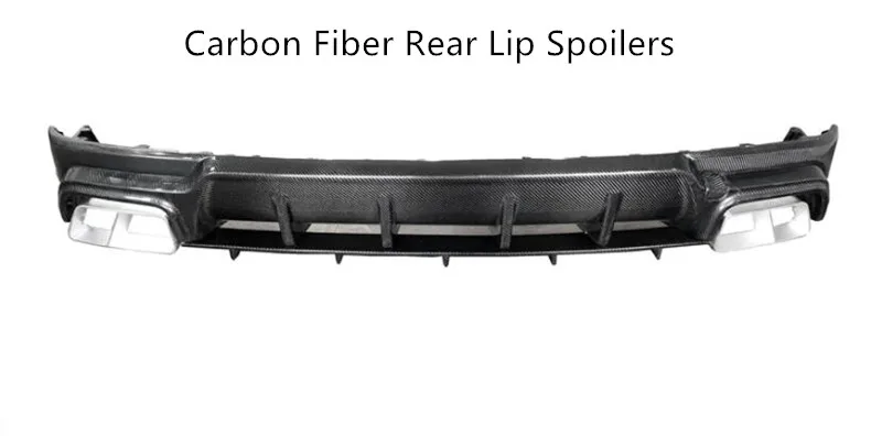 Front Rear Grille Lip Spoilers For Maserati Levante 2016 2017 2018 2019 2020 Bumper Diffuser High Quality Carbon Fiber Spoiler | Автомобили