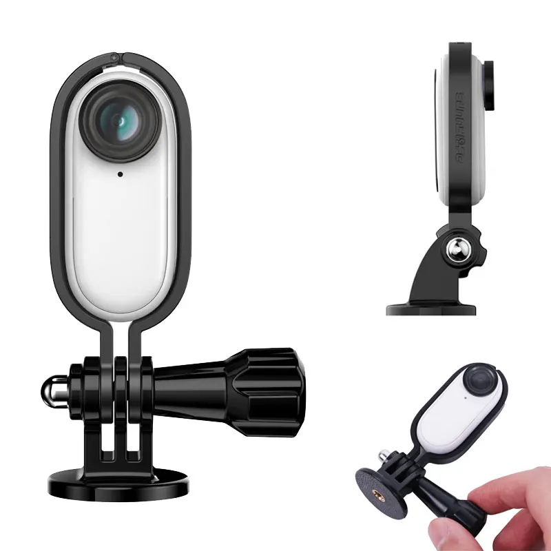 

Insta360 Go 2 Aluminum Frame Mount Holder 1/4 Adapter Bracket Extended Transfer Border For Insta360 GO 2 Camera Accessories